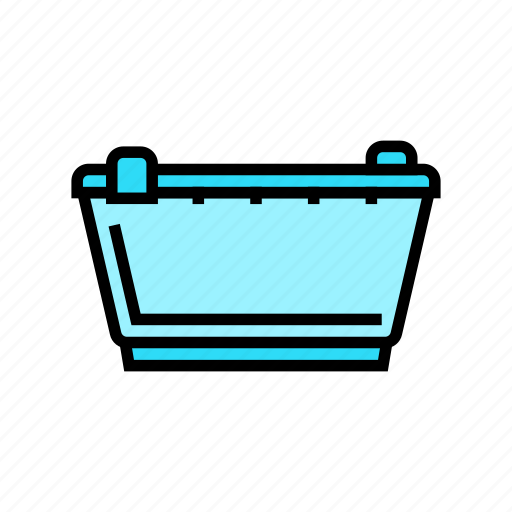 Basin, plastic, accessories, utensil, food, container icon - Download on Iconfinder
