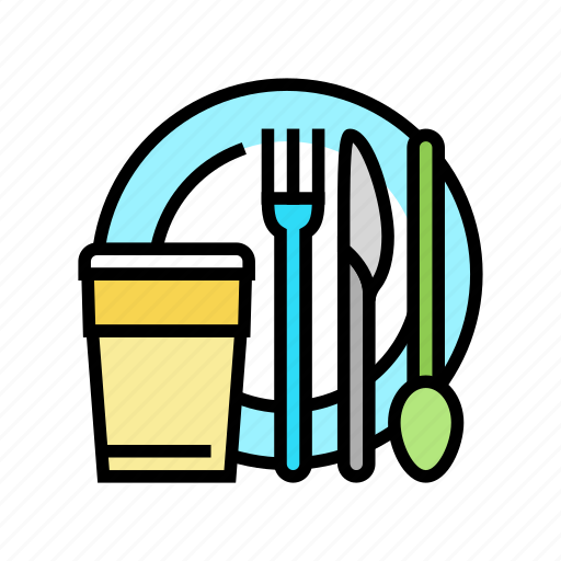 Tableware, plastic, accessories, utensil, food, container icon - Download on Iconfinder