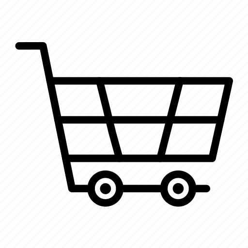 Shopping cart, cart, trolley, plastic product, smart cart icon - Download on Iconfinder