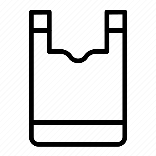 Plastic bag, bag, plastic bin, shopper, shopping bag icon - Download on Iconfinder