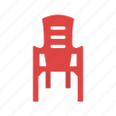 chair, plastic chair, furniture, office, armchair, rolling, moving, deck