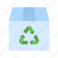 recycling box, waste, garbage, trash, waste bin, trashcan, rubbish, final product 