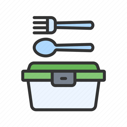 Lunchbox, box, storage box, breakfast, lunch, dinner, food icon - Download on Iconfinder