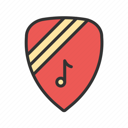 Plectrum, guitar, string, play, fun, music, sound icon - Download on Iconfinder