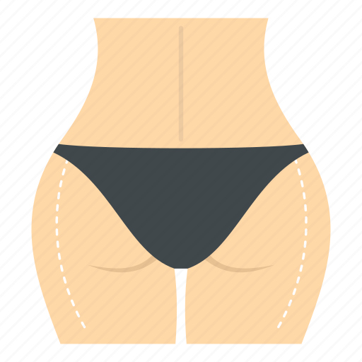 Adult, body, buttocks, human, plastic, surgeon, surgery icon - Download on Iconfinder