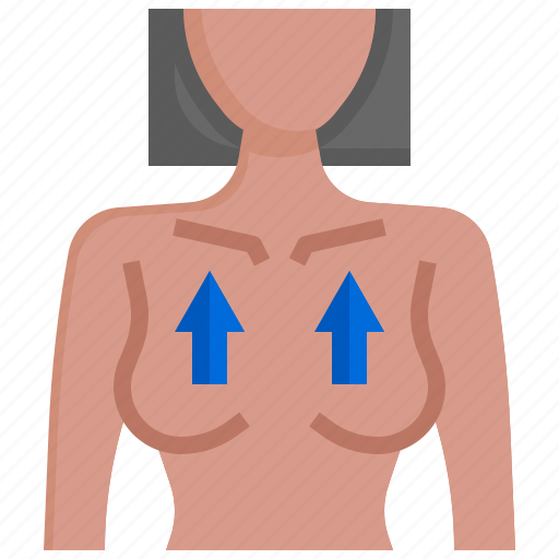 Breast1, reconstruction, plastic, surgery, human, body, prosthesis icon - Download on Iconfinder