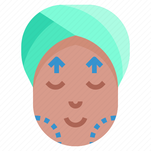 Face1, beauty, surgery, healthcare, and, medical, lifting icon - Download on Iconfinder