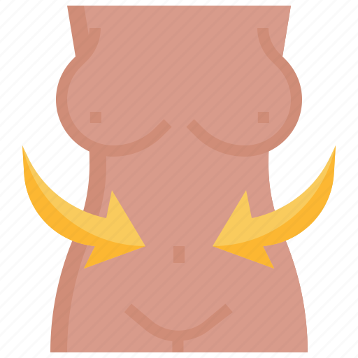 Liposuction, surgery, healthcare, and, medical, human, body icon - Download on Iconfinder