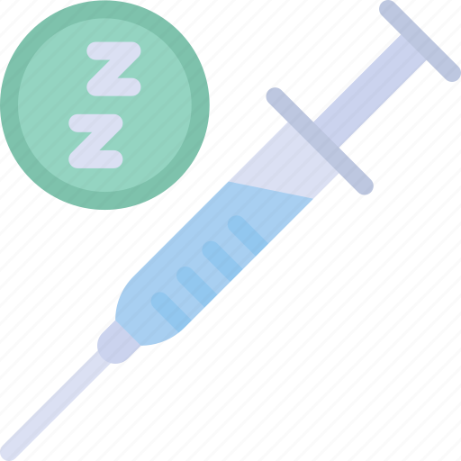 Anesthesia, syringe, healthcare, and, medical, vaccination, injection icon - Download on Iconfinder