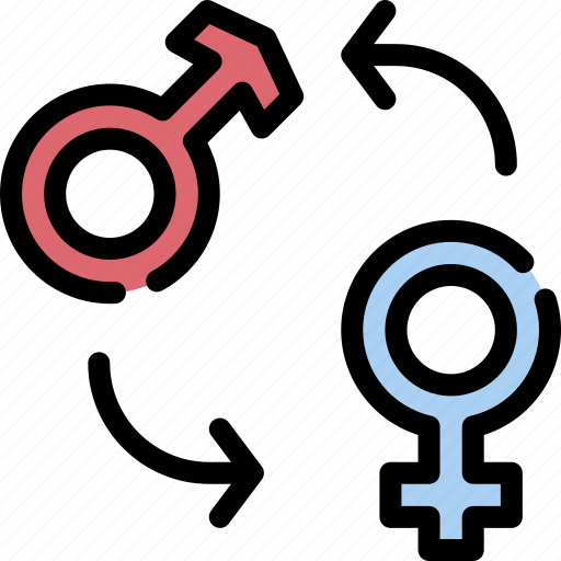 Sex, reassignment, change, shapes, and, symbols, gender icon - Download on Iconfinder