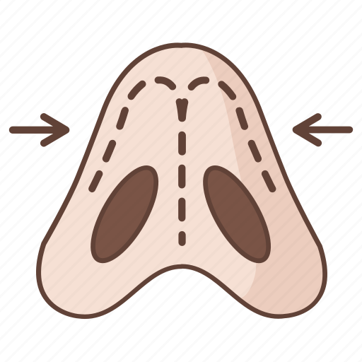 Cosmetic, nasal, nose, plastic, reconstruction, surgery icon - Download on Iconfinder