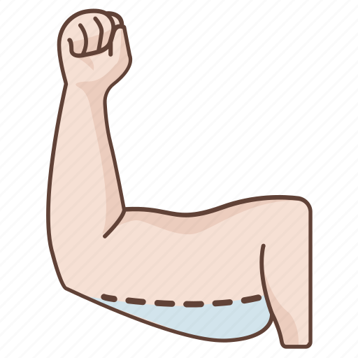 Arm, fat, lift, liposuction, reduction, removal, surgery icon - Download on Iconfinder