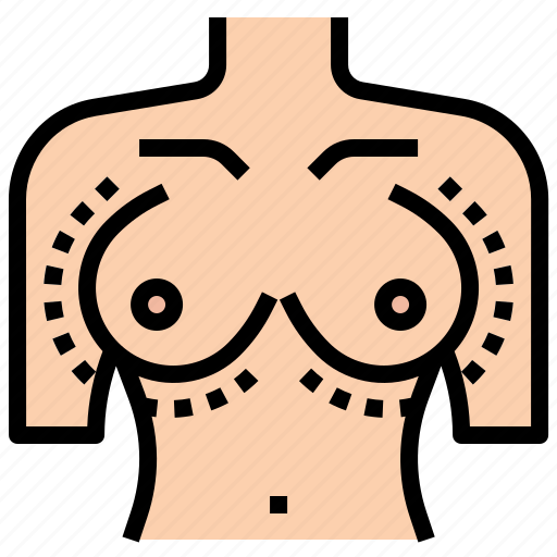 Breast, reduction, liposuction, surgery, breasts, aesthetics icon - Download on Iconfinder