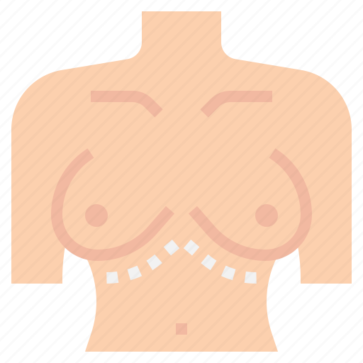 Mammography, surgery, plastic, breast, reconstruction icon - Download on Iconfinder