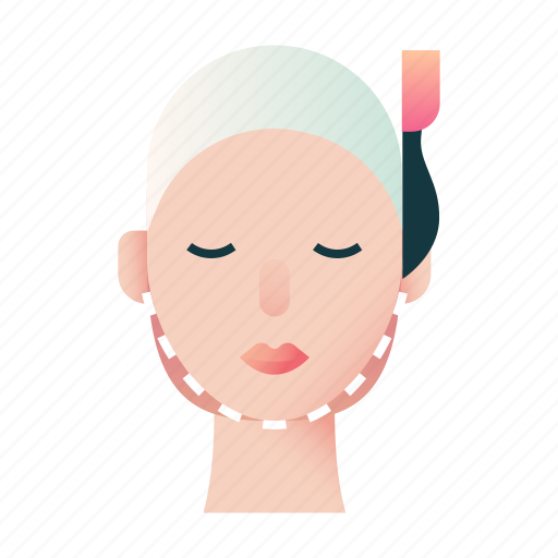 Aging, beauty, facial, lifting, medical, plastic, surgery icon - Download on Iconfinder