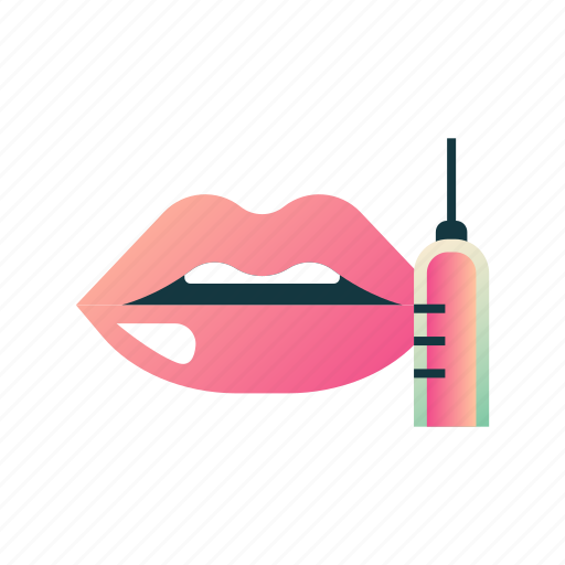 Augmentation, beauty, enhancement, lip injections, lips, plastic, surgery icon - Download on Iconfinder