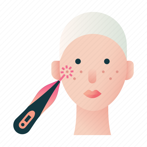 Beauty, dermatology, facial, freckles, reduce freckles, remove, spots icon - Download on Iconfinder