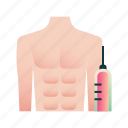 abs, bodybuilder, inject, injection, six pack, six pack injection, steroids 
