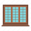 brown, frame, home, house, lattice, rectangle, window 