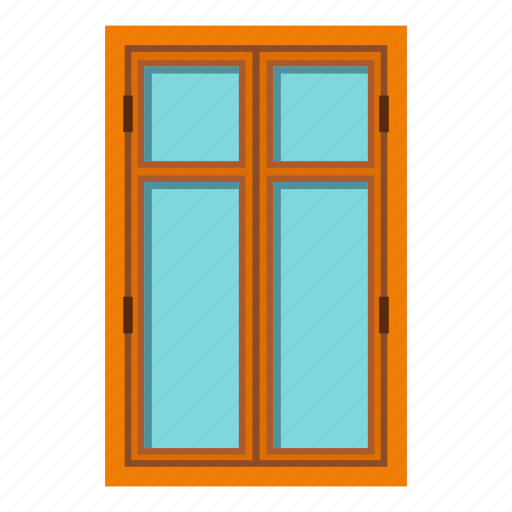 Brown, frame, home, house, interior, rectangle, window icon - Download on Iconfinder