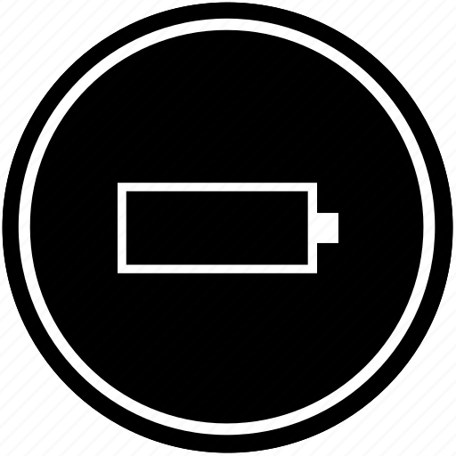 Battery, charging, empty, level, mobile, phone icon - Download on Iconfinder