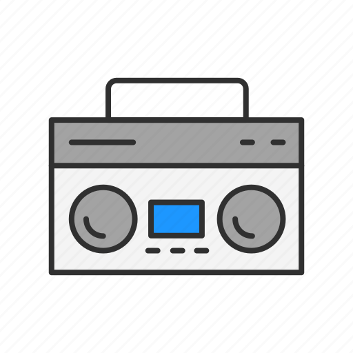 Casette, music, music player, radio icon - Download on Iconfinder
