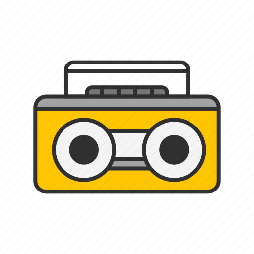 Casette, music player, radio, record icon - Download on Iconfinder