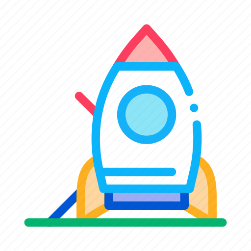 Attraction, basketball, kids, playground, rocket, seesaw, wall icon - Download on Iconfinder