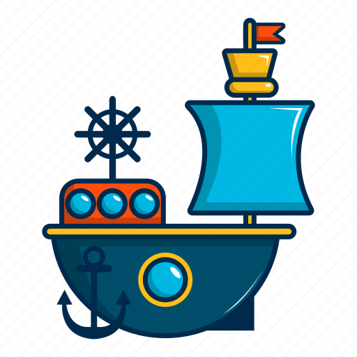 Baby, car, cartoon, dog, sailing, ship, toy icon - Download on Iconfinder