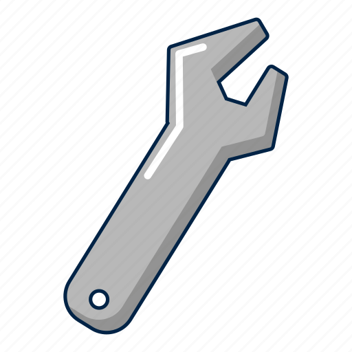 Cartoon, computer, hand, internet, logo, technology, wrench icon - Download on Iconfinder