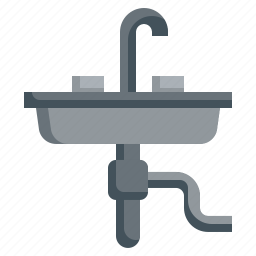 Garbage, disposal, water, faucet, pipe icon - Download on Iconfinder
