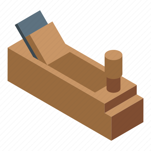 Wood, working, instrument, isometric icon - Download on Iconfinder