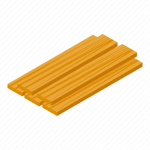 Plywood, boards, isometric icon - Download on Iconfinder