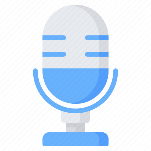 Microphone, record, mic, sound, podcast, vintage, radio icon - Download on Iconfinder