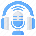 audio, microphone, broadcast, music, podcast, headphones, radio