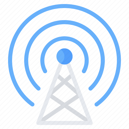 Broadcast, podcast, antenna, broadcasting, signal, radio, transmission icon - Download on Iconfinder
