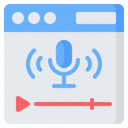 Online, website, podcast, web, streaming, radio, browser icon - Download on Iconfinder