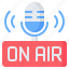 microphone, on air, broadcast, podcast, broadcasting, streaming, radio 