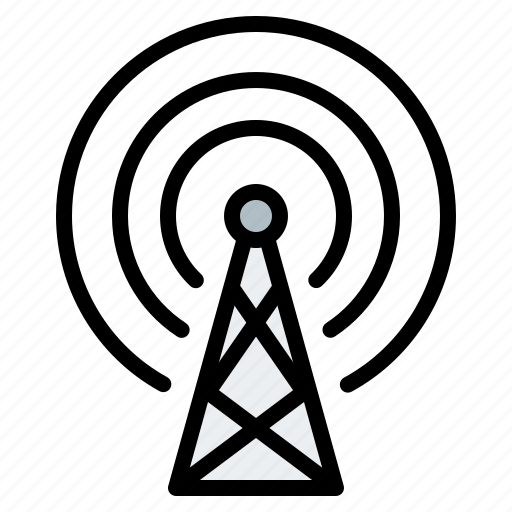 Antenna, broadcast, podcast, broadcasting, signal, radio, transmission icon - Download on Iconfinder