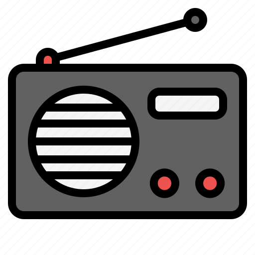 Radio, broadcast, receiver, signal, transmission, am fm, music icon - Download on Iconfinder