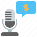 money, audio, microphone, earning, podcast, monetize, finance