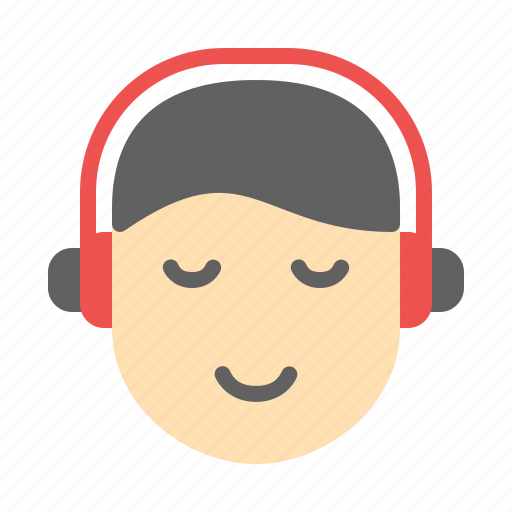 Listener, listening, listen now, music, broadcast, podcast, headphones icon - Download on Iconfinder