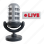 live, podcast, stream, audio, mic, microphone, record, recording, sound 