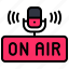 on, air, podcast, podcasting, live, stream, radio, broadcast, microphone 