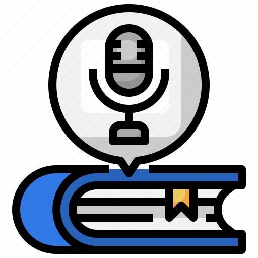 Audio, book, study, podcast, review, literature icon - Download on Iconfinder