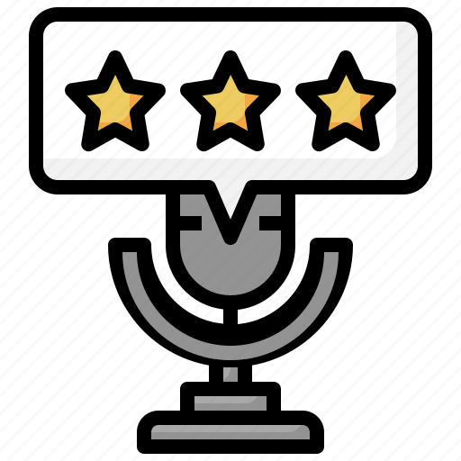Rating, podcast, rate, audio, marketing icon - Download on Iconfinder