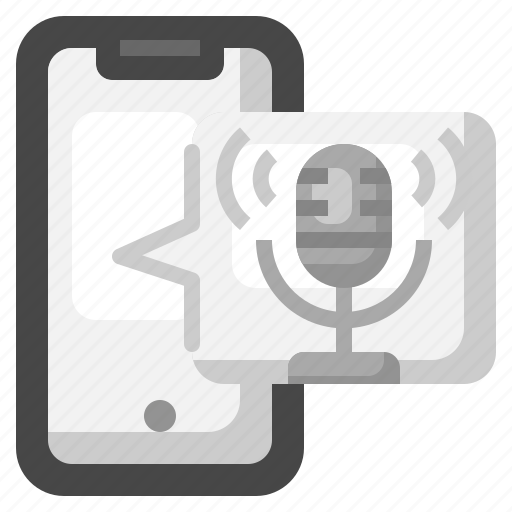 Smartphone, media, player, podcast, mobile, phone, record icon - Download on Iconfinder