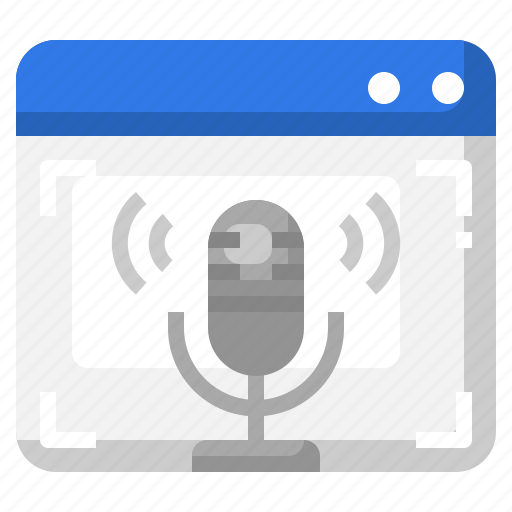 Website, podcast, streaming, web, page icon - Download on Iconfinder