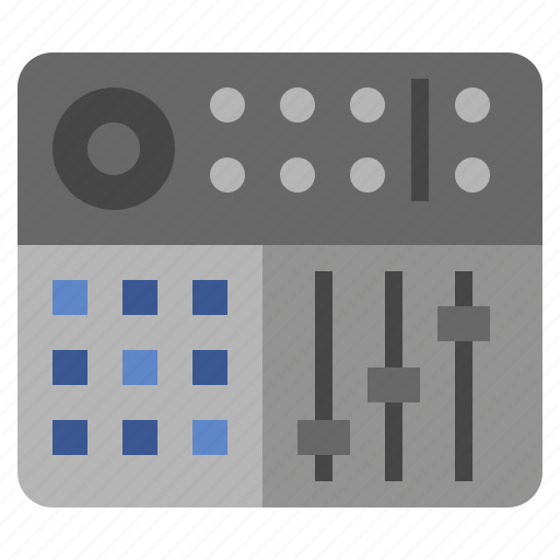 Mixer, music, multimedia, electronics, audio, equalizer, record icon - Download on Iconfinder