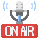 on, air, music, multimedia, broadcast, broadcasting, podcast